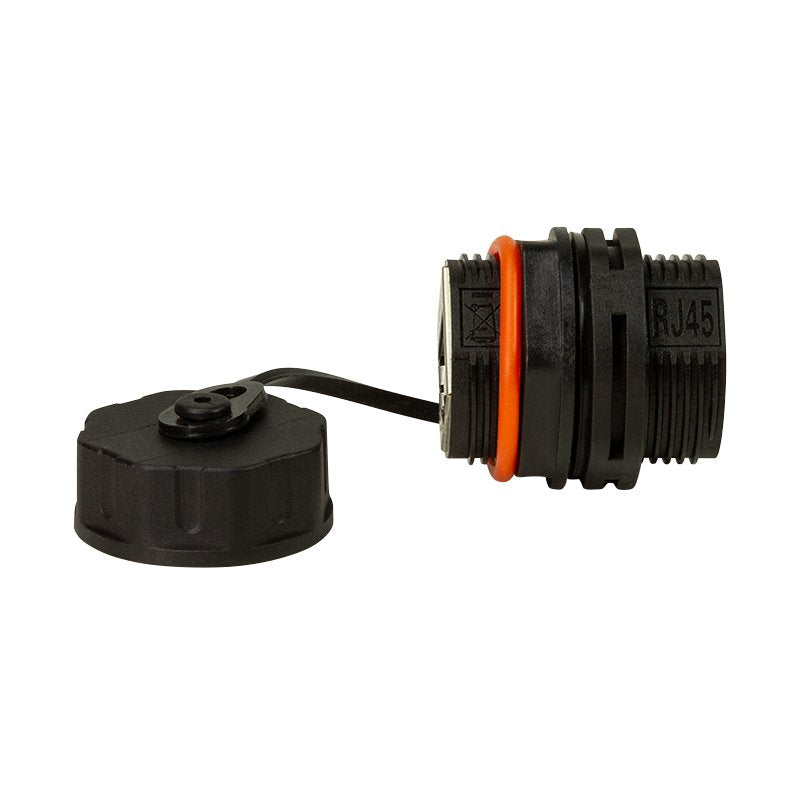 Logilink Cat.6a Indumrie Schraub-Kupplung 2xrj45, Negro