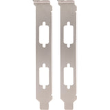 Inline® Slot Plate, For Mounting 2x 9-Pin Sub-D Connectors M Or F, 2-Pack