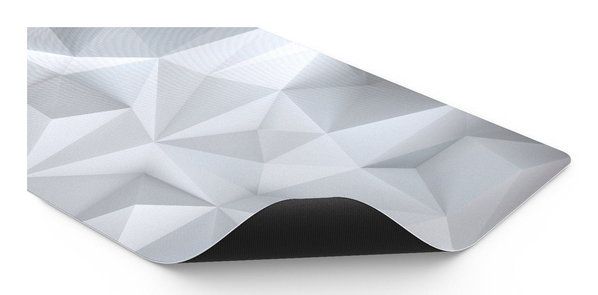 Alfombrilla Endorfy Crystal Onyx White Xl, Gaming En Blanco/Gris Ey6b010