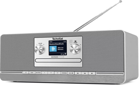 EAN 4019588510227 - TechniSat DIGITRADIO 372 CD IR Internet Analógico y digital Antracita, Plata imagen 11