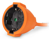 Entac Verlängerungscable 10m Naranja Ip20