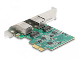 Delock 88101 Tarjeta Pci Express X1 A 2 X Rj45 2,5 Gigabit Lan
