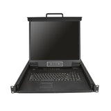 Startech.Com Consola Para Armario Rack Con Kvm De 8 Puertos Vga Y Pantalla Lcd De 19 Pulgadas - 1u