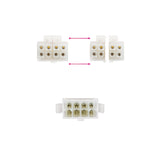 Cable Alimentacion Extensor Fuente 8pines H-4+4pines N 30cm Nanocable 10.19.1402u