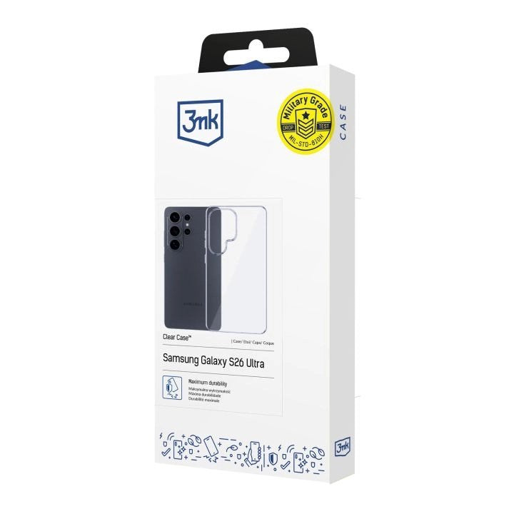 3mk Clear Case For Samsung Galaxy S26 Ultra
