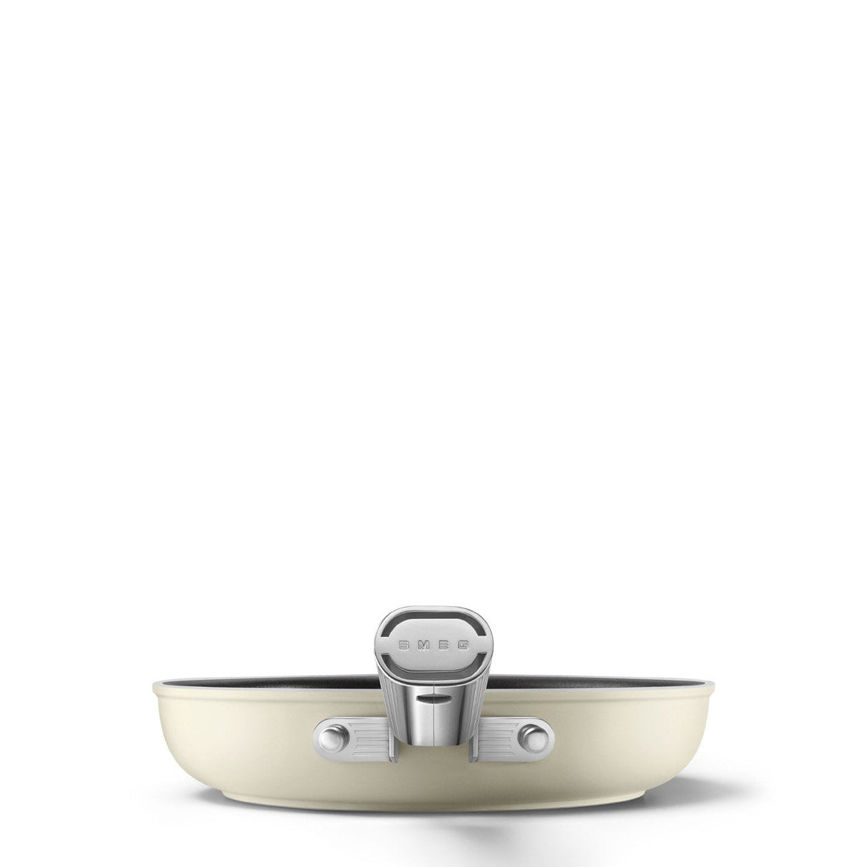 Smeg Fpf2402crm Bratpfanne, 24 Cm, Keramik, Edelstahlgriff, Mattcreme
