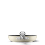 Smeg Fpf2402crm Bratpfanne, 24 Cm, Keramik, Edelstahlgriff, Mattcreme