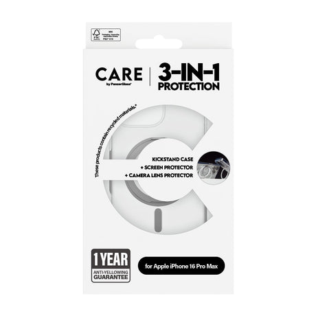 EAN 5715685004780 - PanzerGlass CARE™ by ® 3-in-1 Ceramic Bundle iPhone 16 Pro Max Protector de pantalla Apple 1 pieza(s) imagen 3