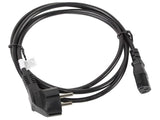 Lanberg Cable De Alimentacion Ca-C13c-11cc-0018-Bk Conectores Schuko / Iec320 C13 1.8 Metros