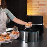 EAN 8435484033169 - Cecotec Cecofry Full InoxBlack 5500 Pro Sencillo 5,5 L Independiente 1700 W Freidora de aire caliente Neg imagen 6