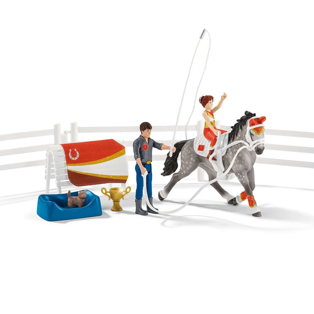 Schleich Horse Club MiaS Vaulting Riding Set