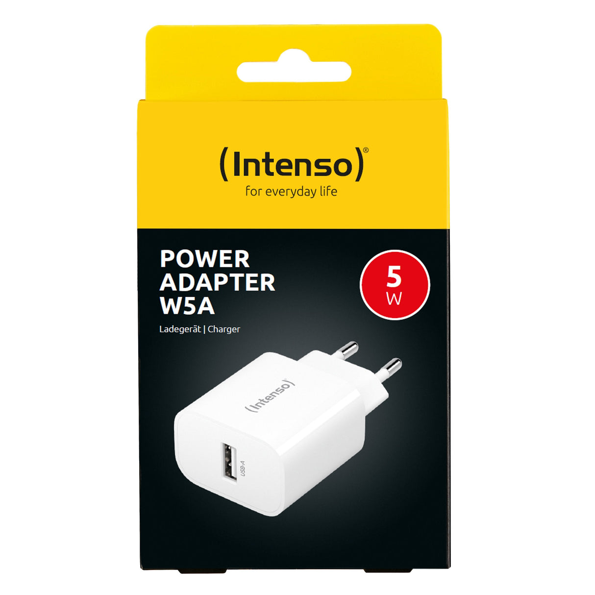 Intenso 1x Usb-A Adaptador Blanco
