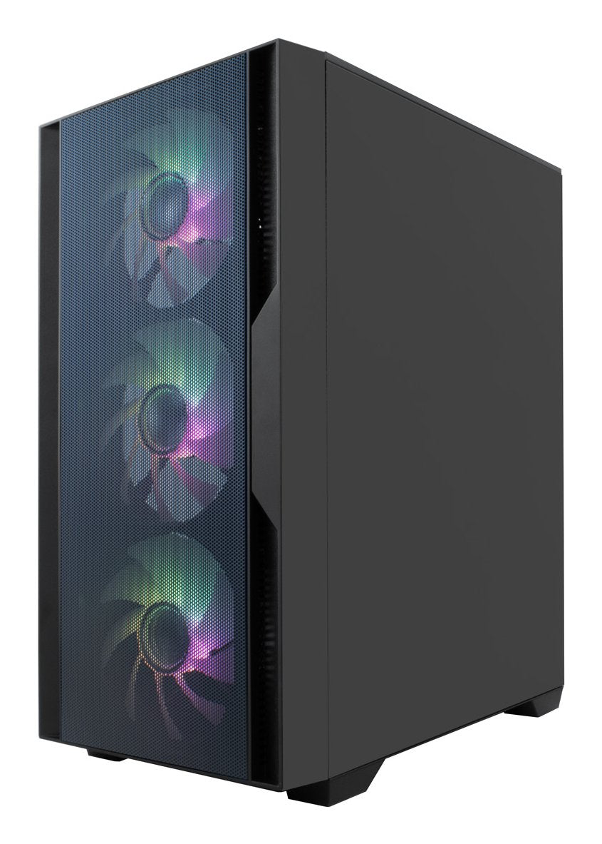 Caja Sobremesa Microatx Gm220 Mpfusion Negro Coolbox
