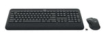 Teclado Alemán Logitech Mk545 Advanced Wireless Combo Ratón Incluido Usb Qwertz Negro