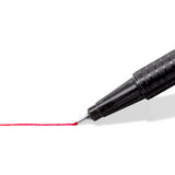 Staedtler Fineliner Triplus Rpp, Negro. 4st Bk