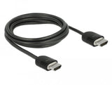 Delock Cable Premium Hdmi 4k 60 Hz 2 M  Negro