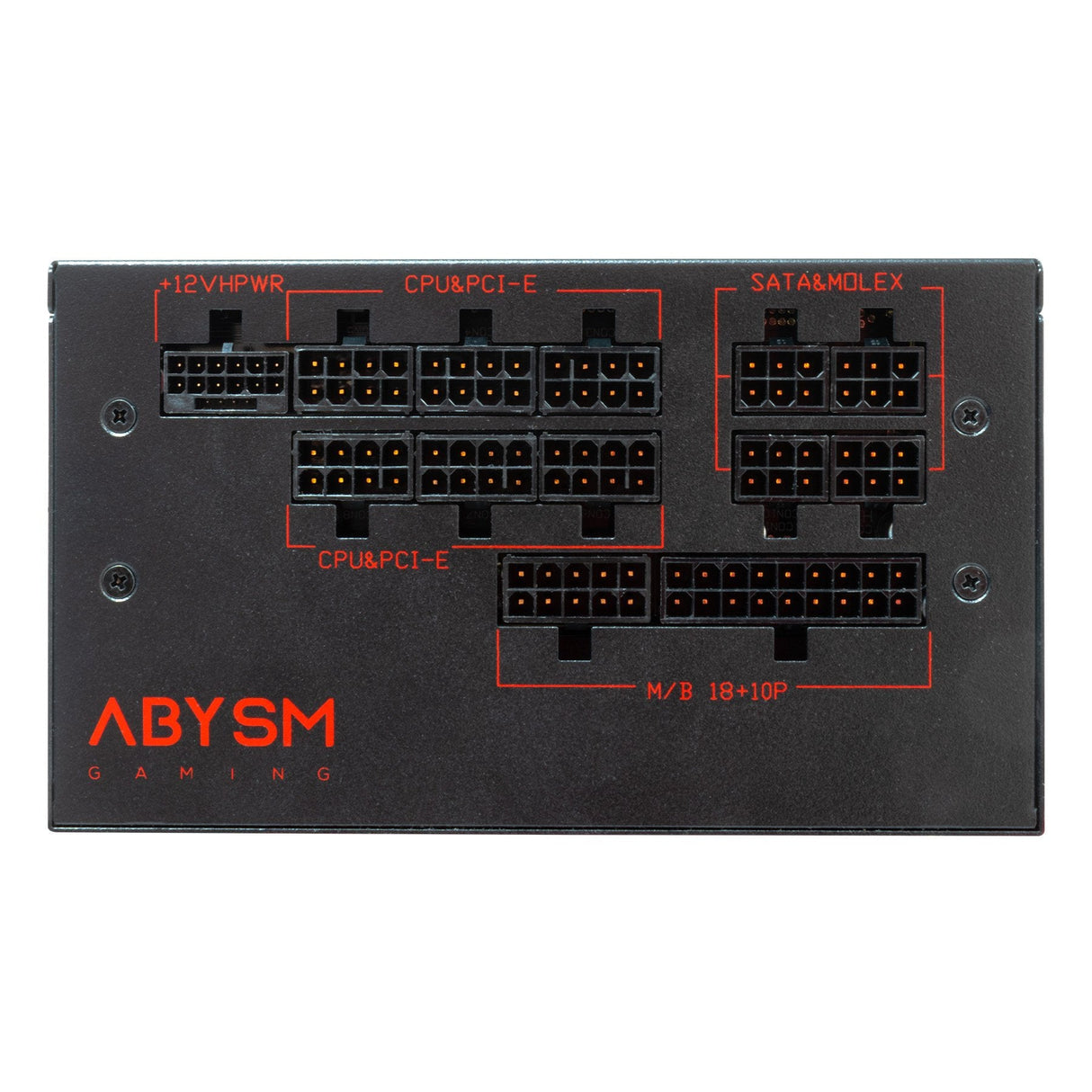 Fuente De Alimentacion  Abysm Gaming Morpheo Gx5 1000w  80 Plus Gold Full Modular 1000w Atx - Ventilador 120mm