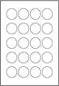 Avery Zweckform Sicherheitsetiketten 40,0 X 40,0 Mm