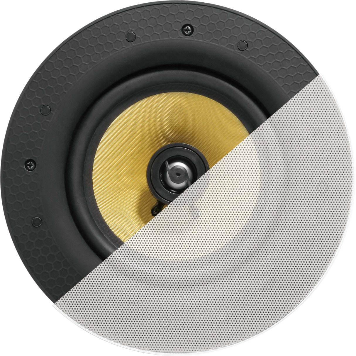 Vision Cs-1900 Altavoz De 1 Vía Negro, Blanco, Amarillo Alámbrico 60 W