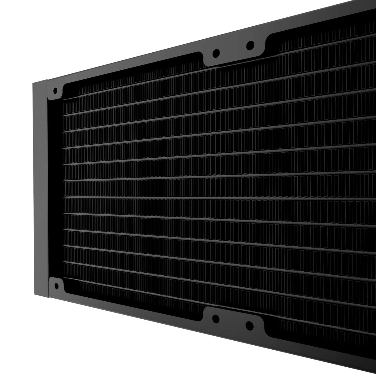 Refrigerador Liquido Cpu Abysm Ab324011 Oceanic Lcd 240 Negro Argb Dual Fan