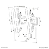 Neomounts Select Screen Wall Mount (Tilt, Vesa 200x200) (Wl35s-850bl12)