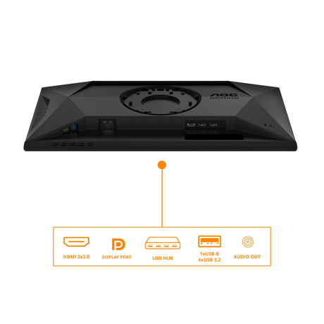 EAN 4038986182577 - AOC G4 25G4SXU pantalla para PC 62,2 cm (24.5") 1920 x 1080 Pixeles Full HD LED Negro, Gris imagen 3