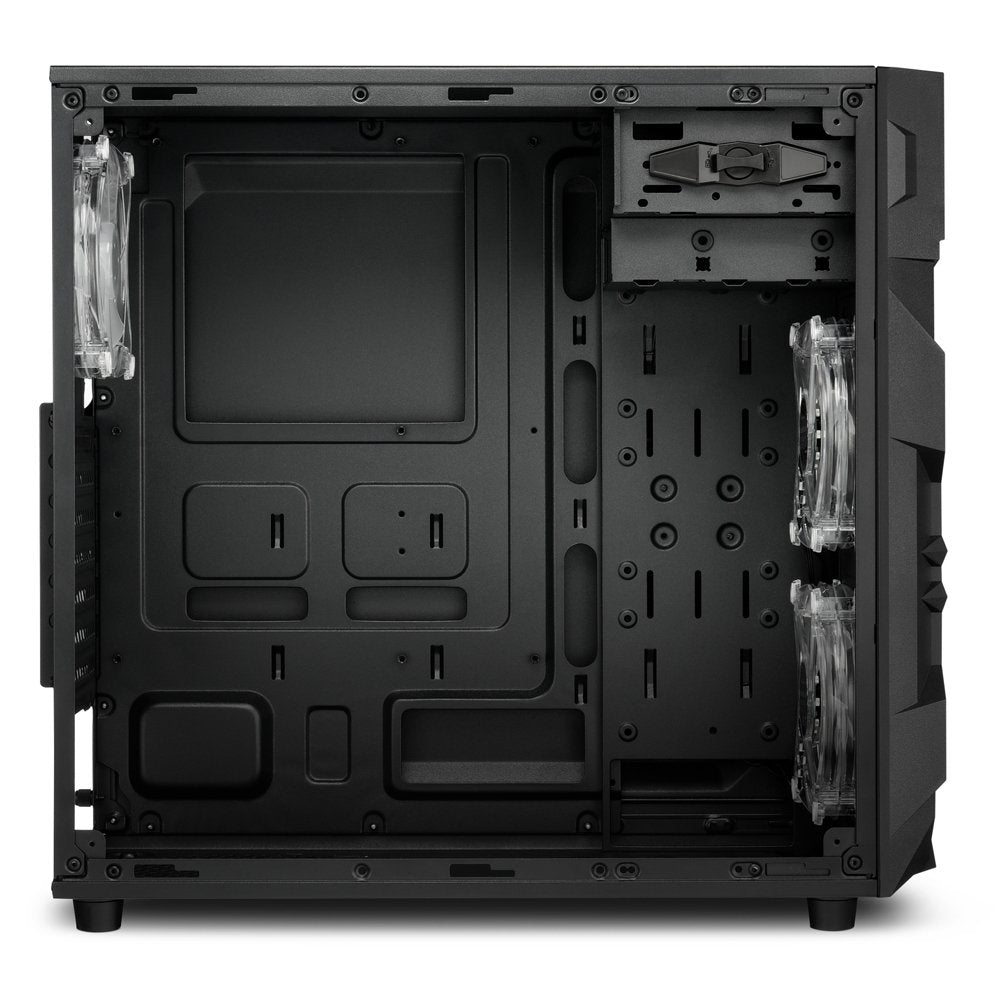 Caja Pc Sharkoon Vg7-W Rgb Midi Tower Negro Atx,Micro Atx,Mini-Atx, Multi