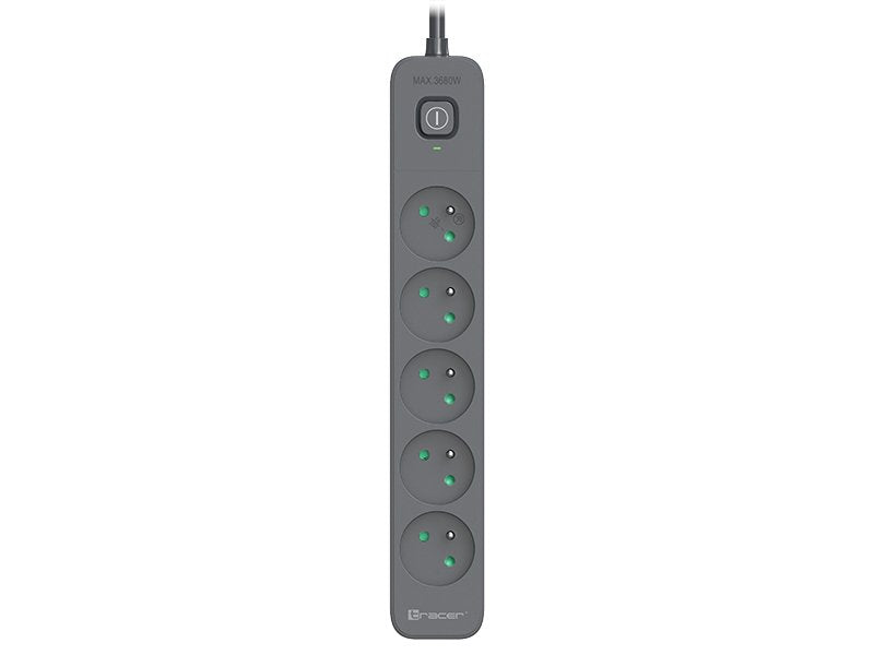 EAN 5907512868935 - Tracer Power Line+ 3.0 m base múltiple 1,5 m 4 salidas AC Interior Grafito imagen 1