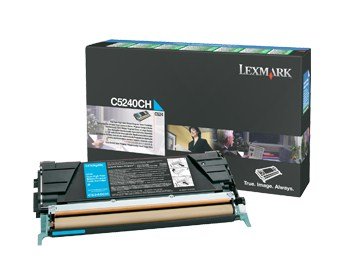 EAN 0734646396738 - Lexmark 00C5240CH cartucho de tóner Original Cian imagen 1