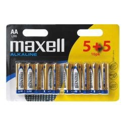 Batería Maxell Alcalina Aaa Micro Lr03 Blister 10uds