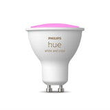 Bombilla Led Inteligente Philips Hue White And Color Casquillo Gu10 5.2w 350 Lúmenes 2000k-6500k Precisa Philips Hue Bridge