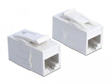 Delock 86299 Conector Rj45 Para El Módulo Keystone > Conector Rj45 Cat.6a Utp Blanco