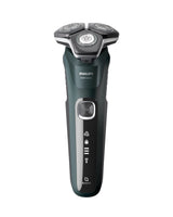 EAN 8720689008983 - Philips SHAVER Series 5000 S5884/50 afeitadora Máquina de afeitar de rotación Recortadora Negro, Verde imagen 2