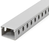 Startech Canaleta Para Cableado Con Ranura Abierta Y Tapa, 38 Mm An X 25 Mm Al - 2 M Lar - Ranuras De 8 Mm, Cubierta De Pvc Máximo De 20 Cables - Ul