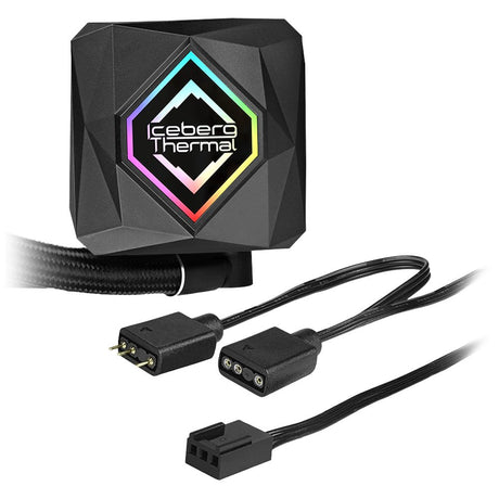 EAN 1230000071925 - Iceberg Thermal IceFLOE OASIS 360 Procesador Sistema de refrigeración líquida todo en uno 12 cm Negro 1 p imagen 14