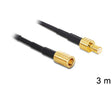 EAN 4043619886487 - DeLOCK 88648 cable coaxial RG-174 3 m SMB Negro imagen 1
