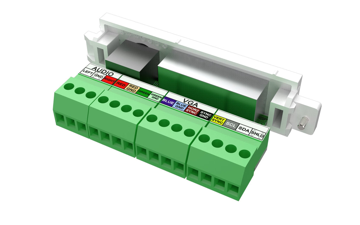 Vision Tc3 Vgaf3.5mm Toma De Corriente Vga + 3,5 Mm Blanco