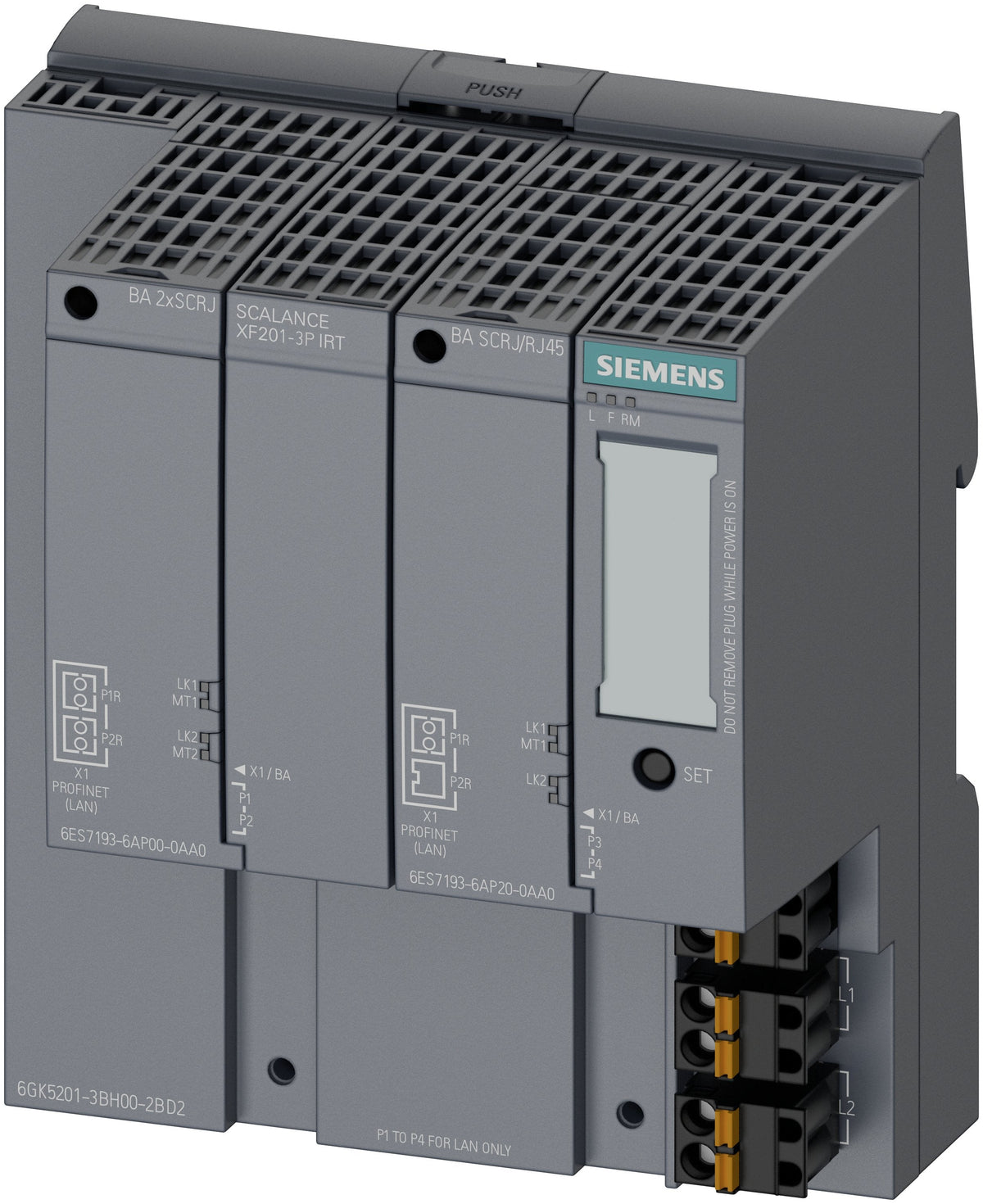 Siemens 6gk5201-3bh00-2bd2 Industrial Ethernet Switch 10 - Switch - 1 Gbps