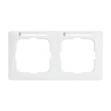 Busch Jaeger 1732nska-214 Rahmen 2f Linear M.Sichtfenster Waagerecht Reflex Si Aws
