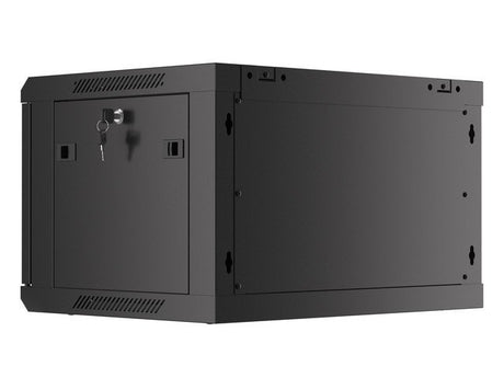 EAN 5901969430073 - Lanberg WF01-6406-00B armario rack 6U Bastidor de pared Negro imagen 5