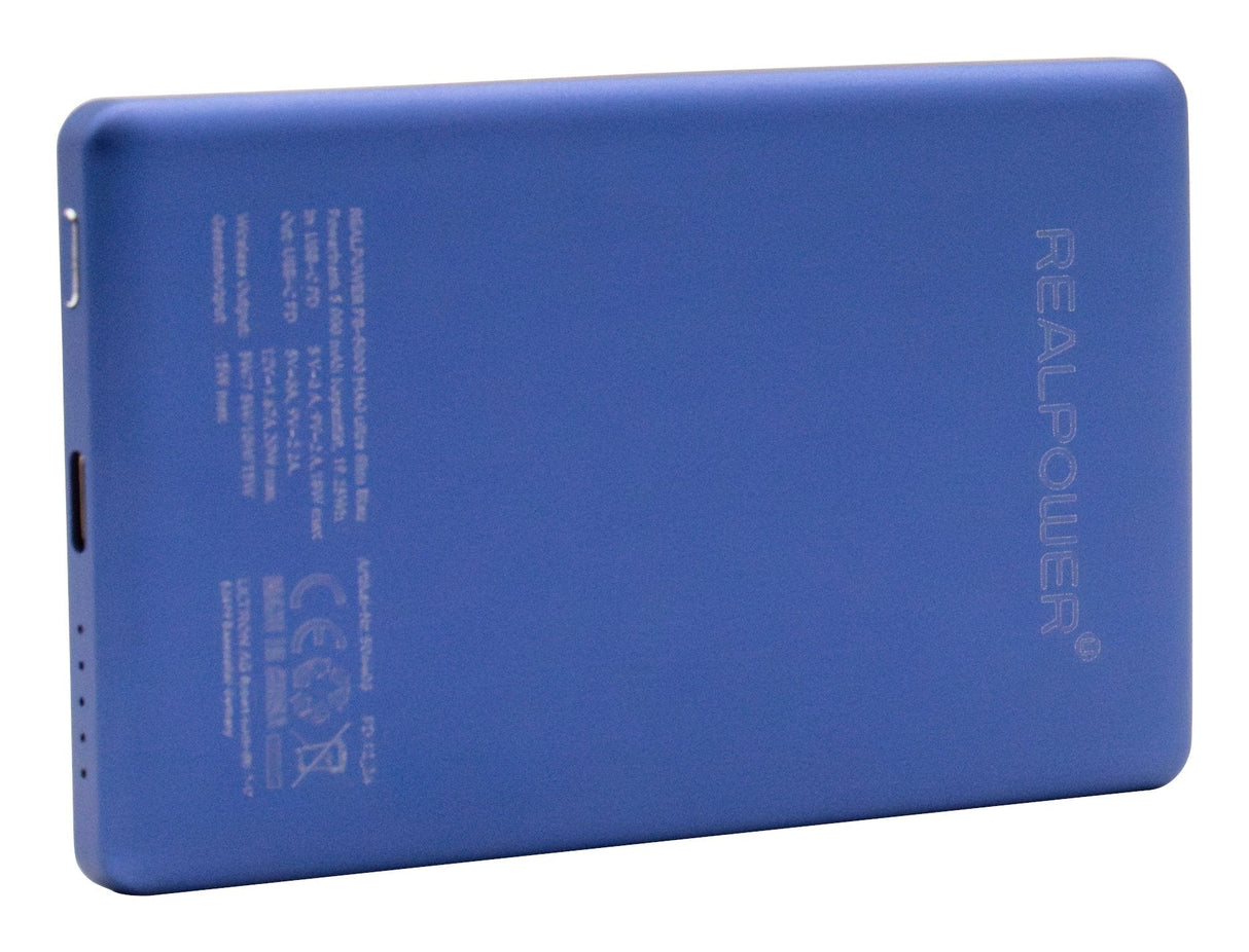 Realpower Pb-5000 Mag 5000 Mah Cargador Inalámbrico Azul