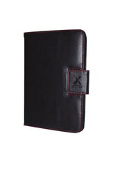 Funda Con Atril, Universal De Cuero Para Tablet. Tamaño 10" Negra