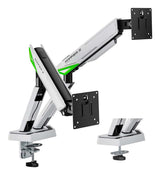 EAN 8435739902585 - AISENS DT38TSR-345 soporte para monitor 96,5 cm (38") Escritorio Negro, Blanco imagen 1