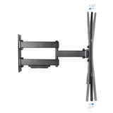 Tooq Soporte De Pared Con Brazo Articulado Para Tv De 37"-70" - Giratorio E Inclinable - Peso Max 50kg - Vesa 600x400mm
