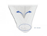 Delock 20814 Pasacables Blanco
