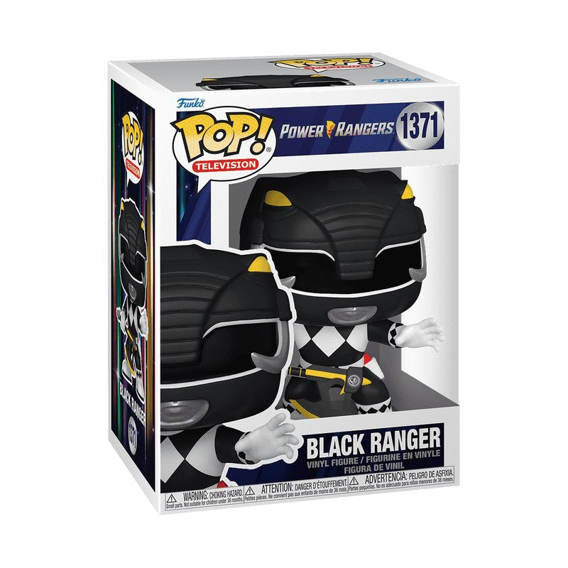 Figura Pop Power Rangers 30th Anniversary Black Ranger