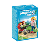 Playmobil Mama Con Carrito De Gemelos