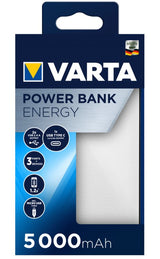 Varta Power Bank Energy 5000 5.000mah, 2xusb A, 1xusb C