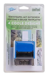 Wedo Mempel M. Gutschein Imprint 8912 5-Zeilig Negro