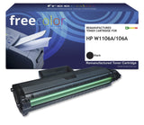 Freecolor Toner Hp 106a W1106a Negro 3000 Copias Remanufactured
